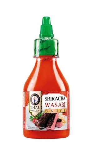Salsa al peperoncino Sriracha con Wasabi Thai Dancer 200ml.